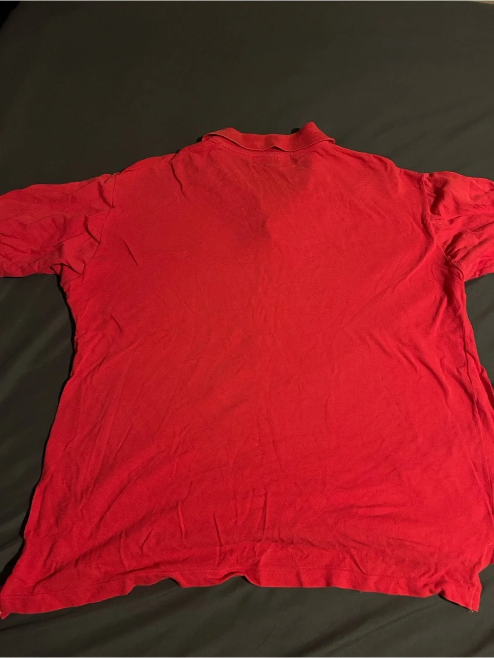 Ralph Lauren Red Short-Sleeve Polo with Embroidered Pony